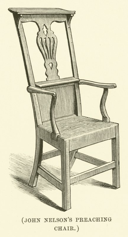 John Nelsons prædikestol (gravering) af English School