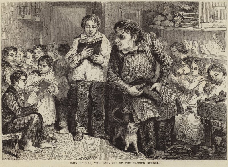 John Pounds, grundlæggeren af de forrevne skoler af English School