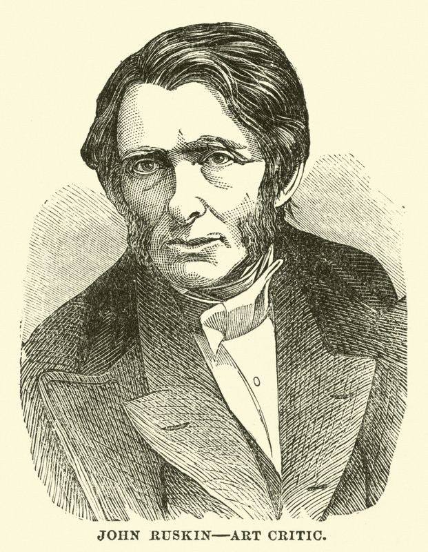 John Ruskin, kunstkritiker af English School