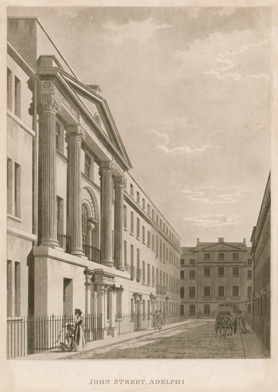 John Street, Adelphi, London af English School