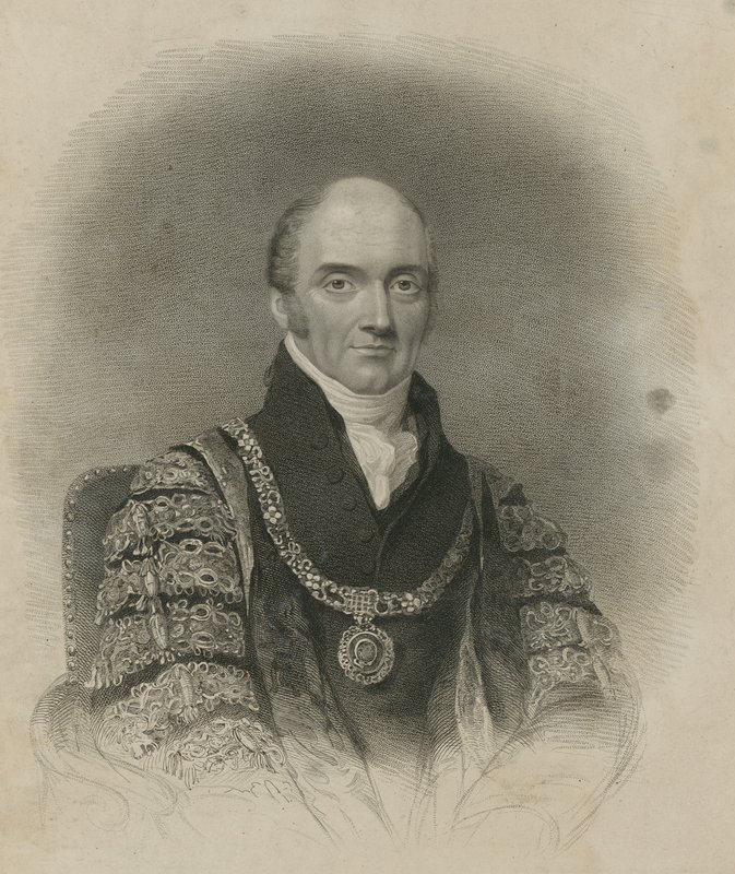 John Thomas Thorp, overborgmester i London i 1815 af English School