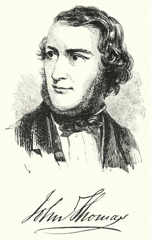 John Thomas, den kendte billedhugger og modellør (gravering) af English School