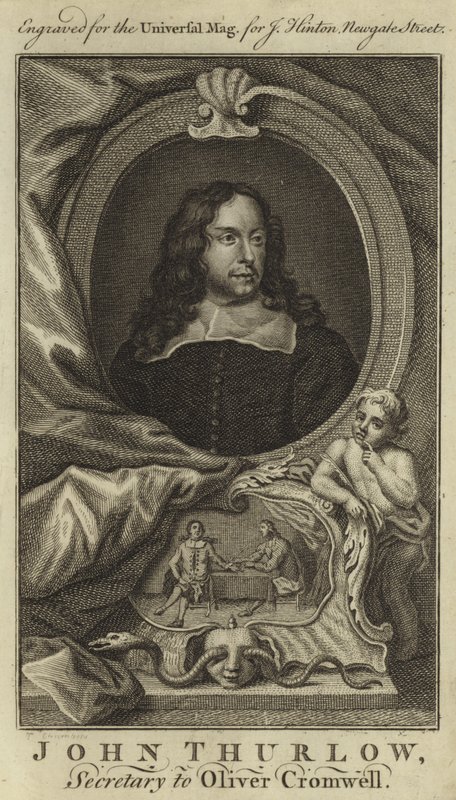 John Thurlow, sekretær for Oliver Cromwell af English School