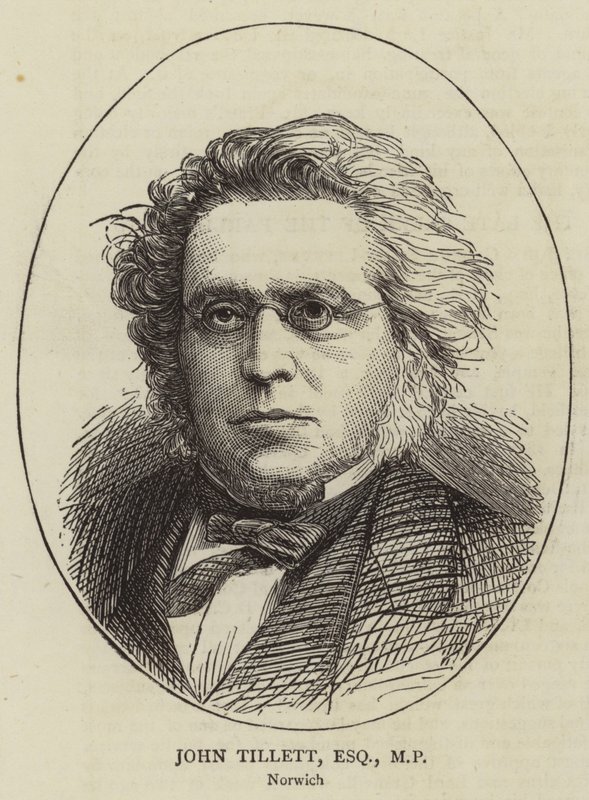 John Tillett, Esquire, MP (gravering) af English School