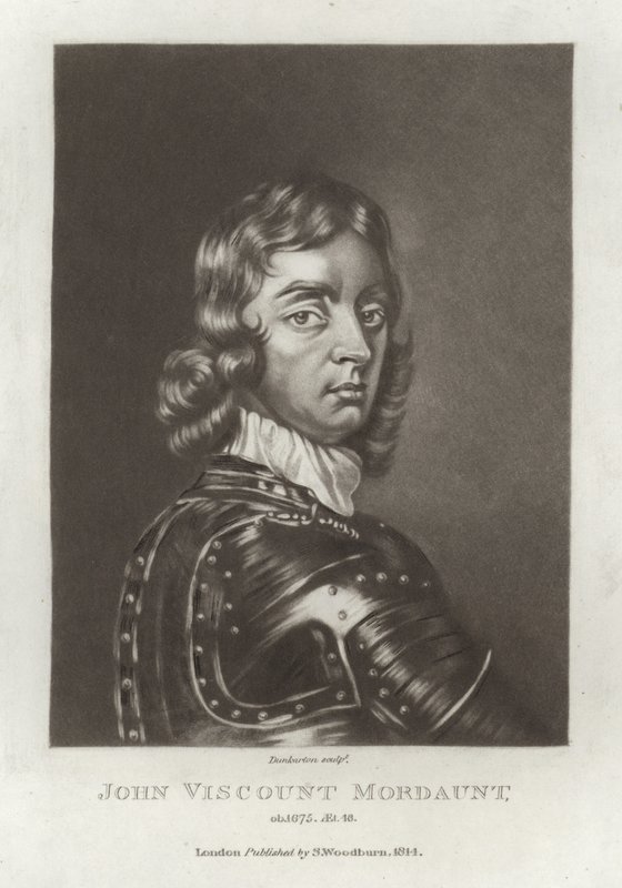 John Viscount Mordaunt af English School