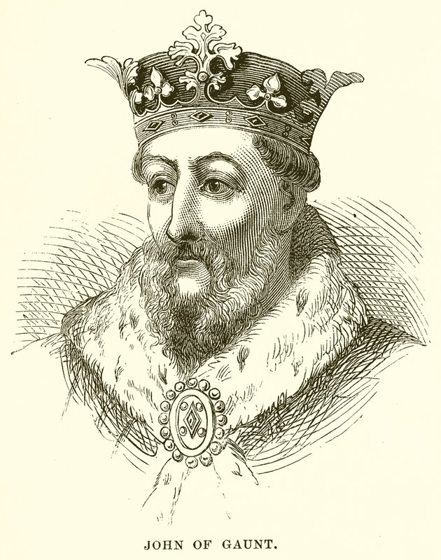 John af Gaunt af English School