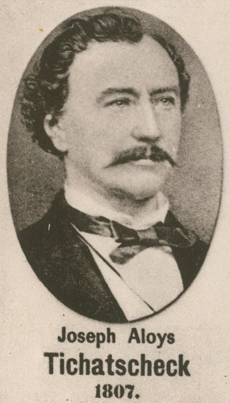 Josef Alois Tychaztskhetsk (gravering) af English School