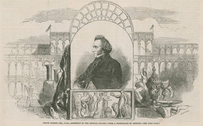 Joseph Paxton, arkitekt af Crystal Palace af English School
