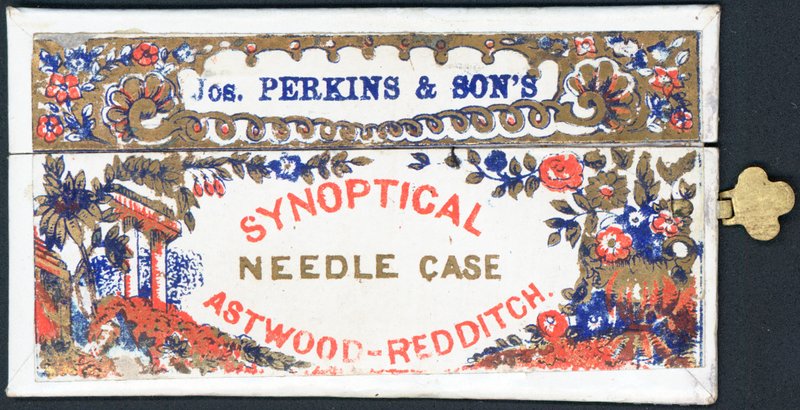Joseph Perkins & Sons synoptiske nåleetui af English School