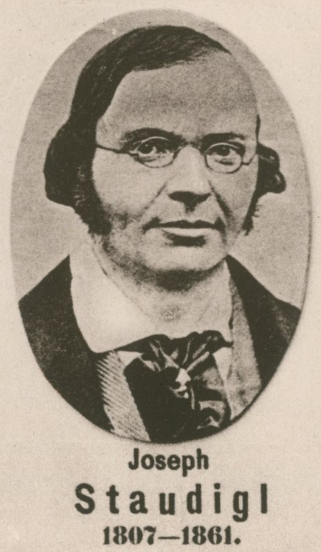 Joseph Staudigl (gravure) af English School