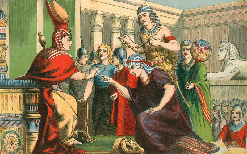 Josef blev hersker over Egyptens land af English School
