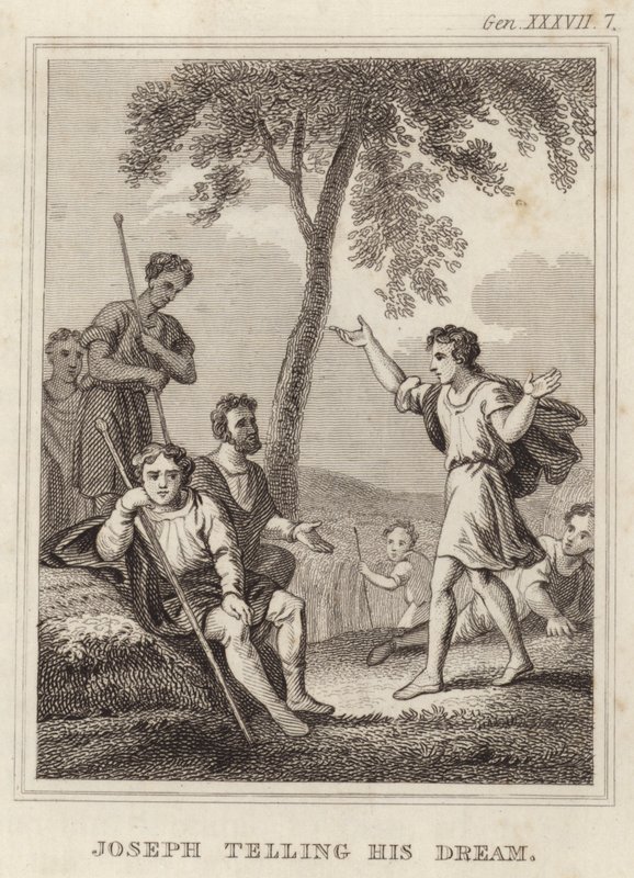 Joseph fortæller sin drøm af English School