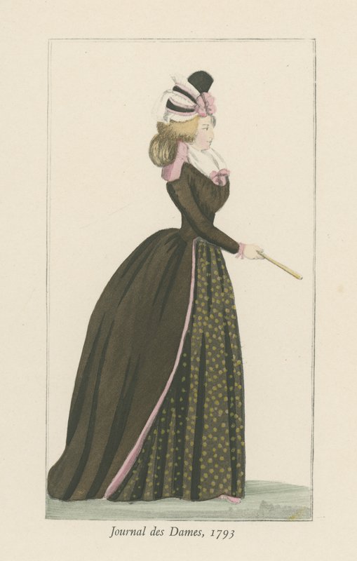 Dameblad, 1793 af English School