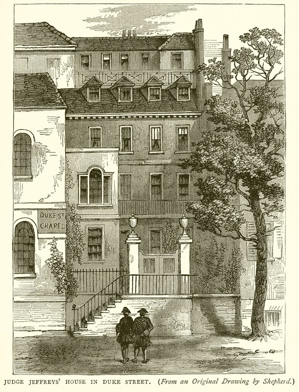 Dommer Jeffreys House i Duck Street af English School