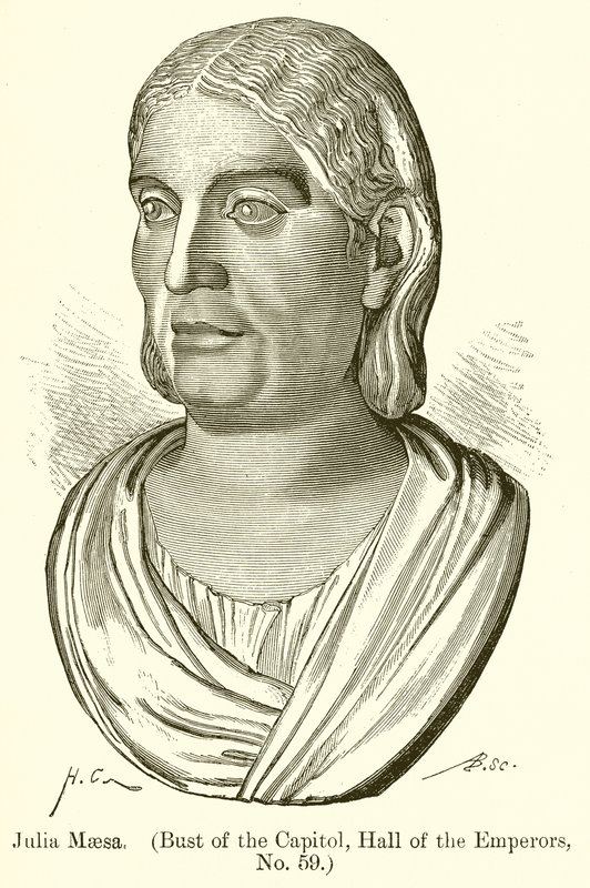 Julia Maesa. (Byste af Capitol, Kejsernes Hall, nr. 59) af English School