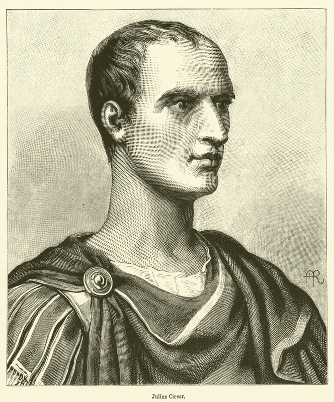 Julius Cæsar (kobberstik) af English School
