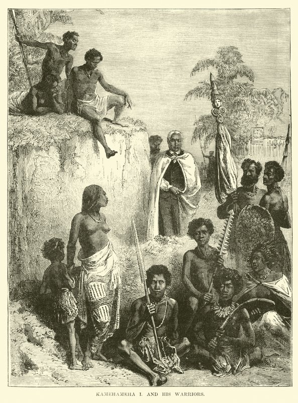Kamehameha I og hans krigere af English School