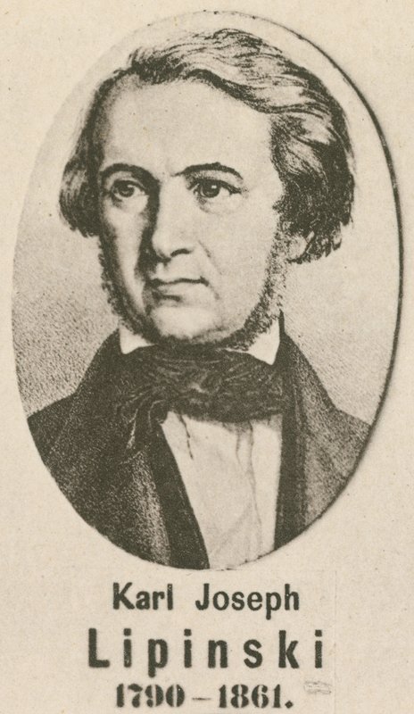 Karl Joseph Lipinski (dybtryk) af English School