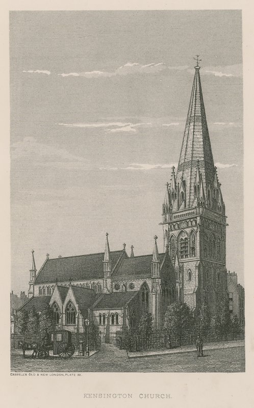 Kensington Church, London af English School