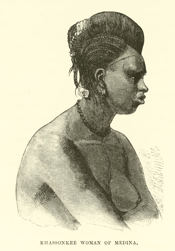 Khassonkee woman of Medina  af English School