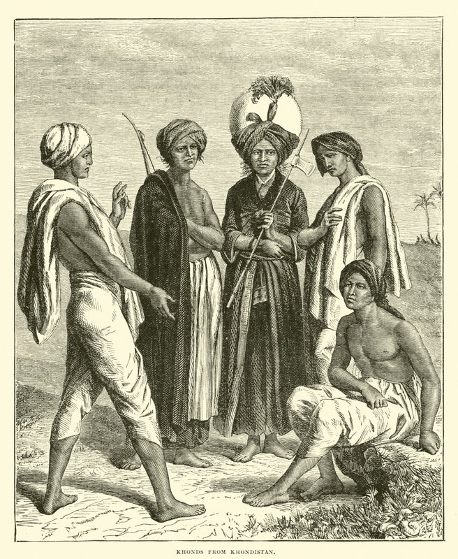 Khonds from Khondistan  af English School
