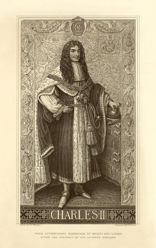 Kong Charles II af English School