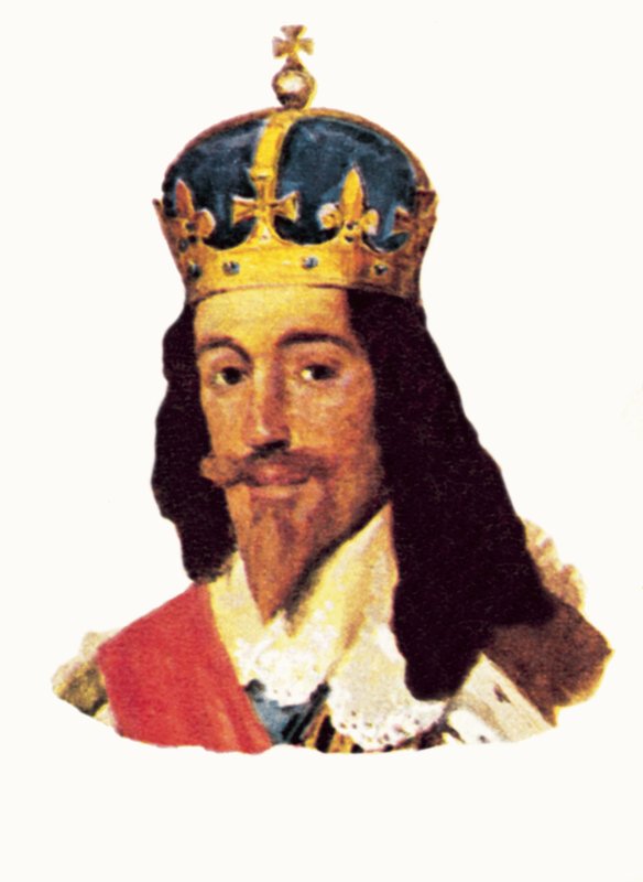 Kong Charles I af English School