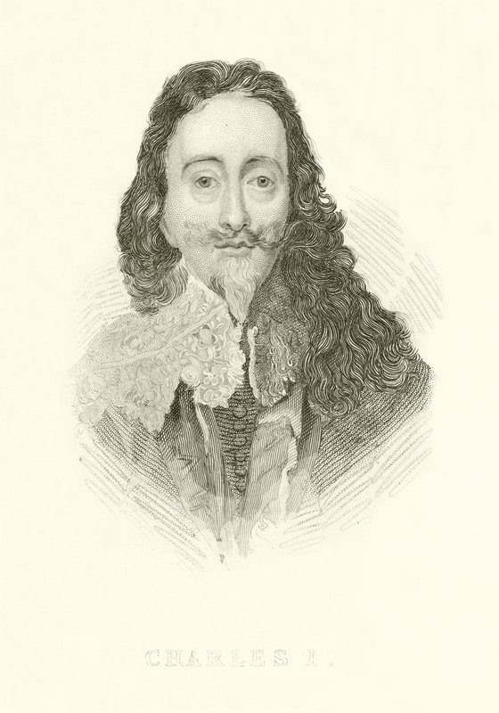 Kong Charles I af English School