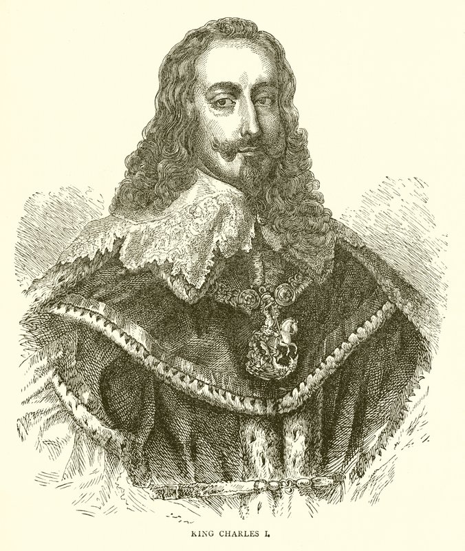 Kong Charles I af English School
