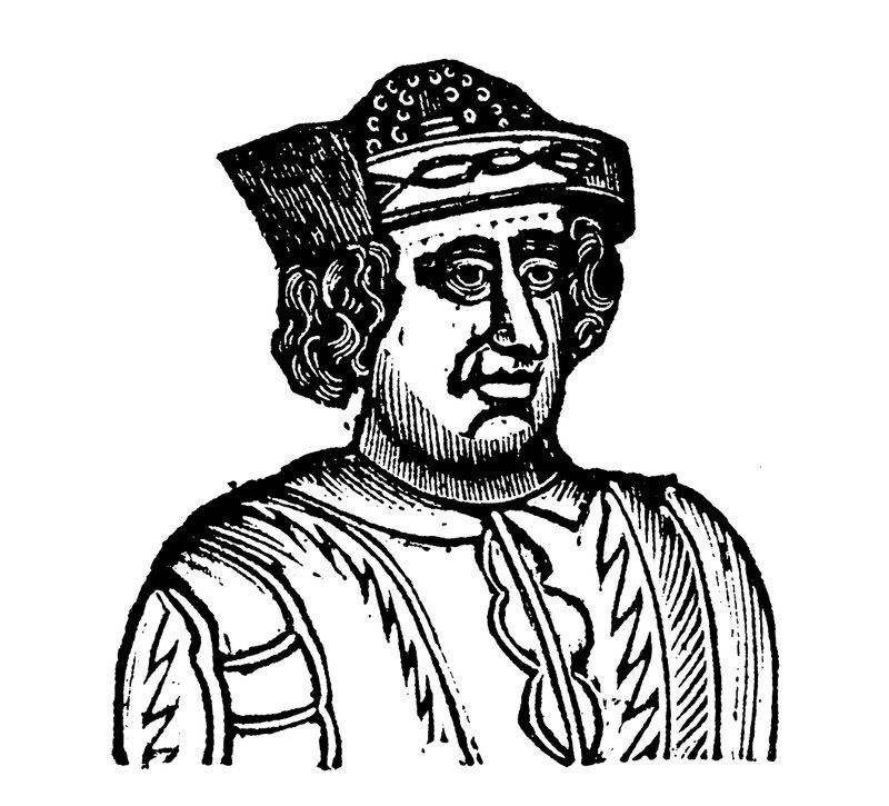 Kong Edward IV (træsnit) af English School