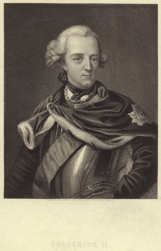 Kong Frederik II af Preussen af English School