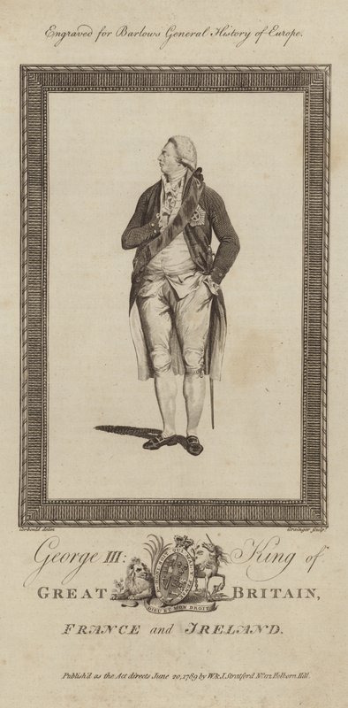 Kong George III af Storbritannien og Irland af English School