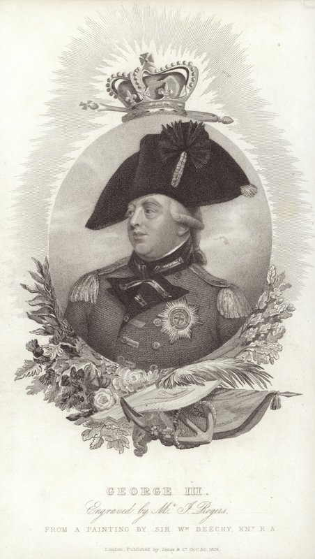 Kong George III af Storbritannien og Irland af English School