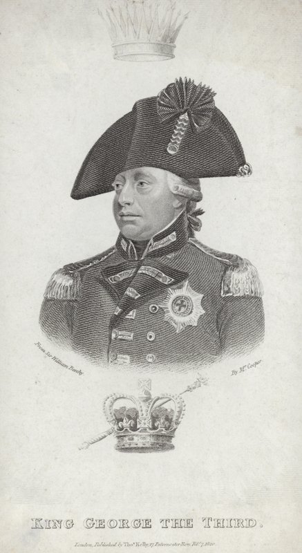 Kong George III af Storbritannien og Irland af English School
