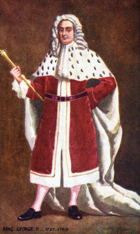 King George IIdani af English School