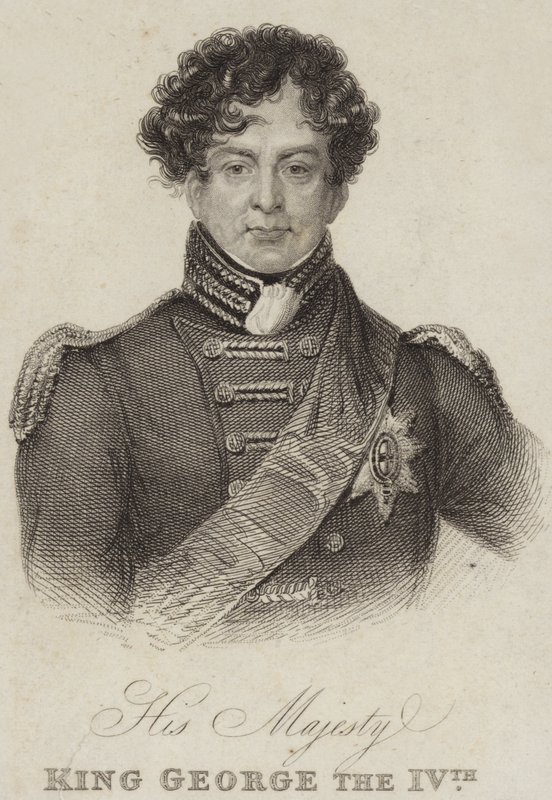 Kong George IV af Storbritannien og Irland af English School