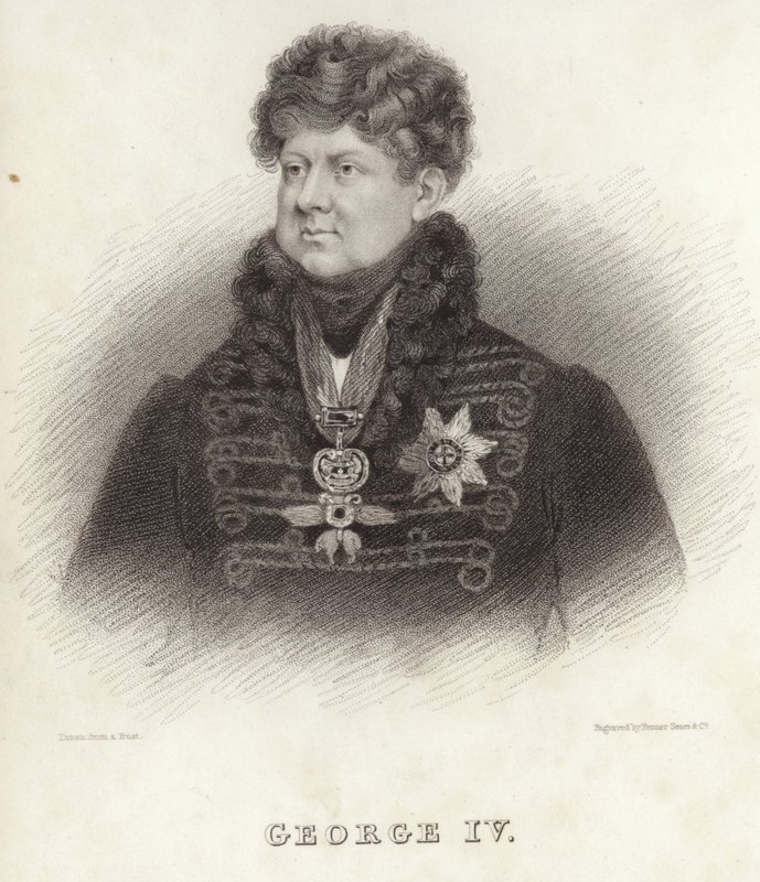 Kong George IV af Storbritannien og Irland af English School