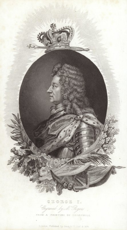 Kong George I af Storbritannien og Irland af English School