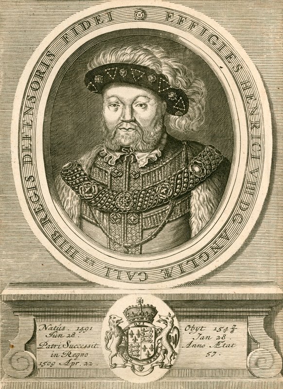 Kong Henrik VIII af English School