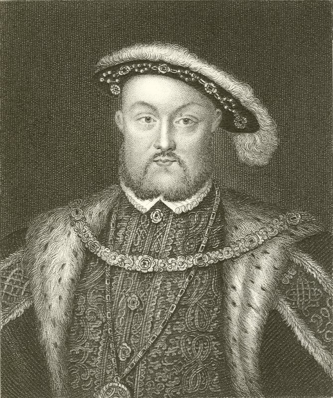 Kong Henrik VIII af English School
