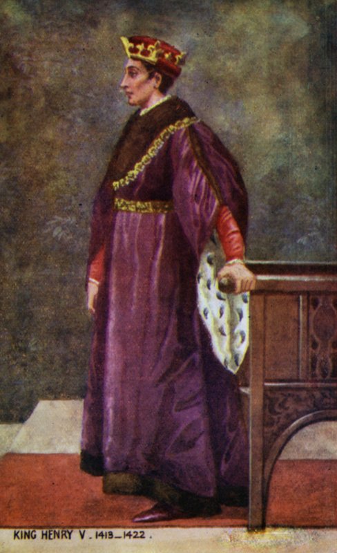 King Henry Vdani af English School