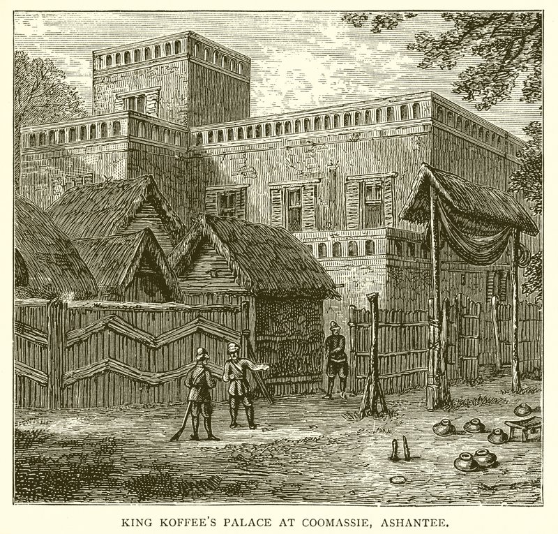 King Koffees Palace i Coomassie, Ashantee af English School