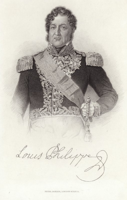 Kong Louis Philippe I af Frankrig af English School