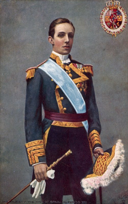 Kong af Spanien, Alfonso XIII af English School