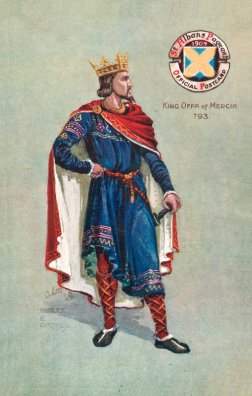 Kong Offa af Mercia 793, St Alban