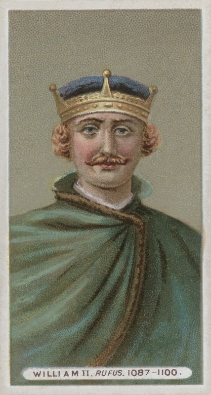 Kong Vilhelm II, Rufus af English School