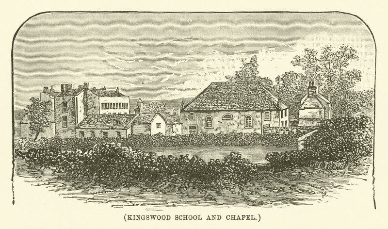 Kingswood skole og kapel (gravering) af English School