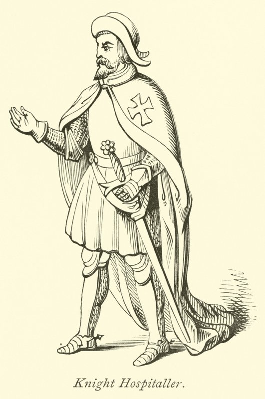Knight Hospitaller  af English School
