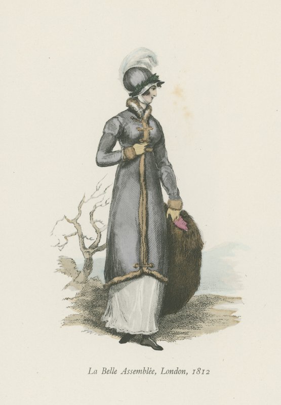 The Belle Assemblee, London, 1812 af English School