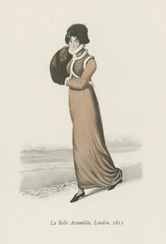 The Belle Assemblee, London, 1813 af English School
